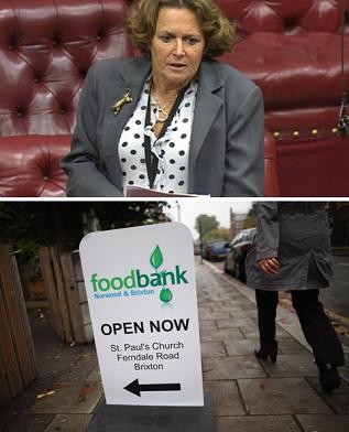 The Baroness, the poor and the cooking tradition.J