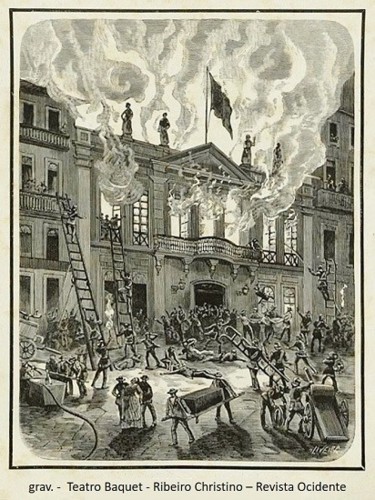 OS TEATROS E OS INCÊNDIOS