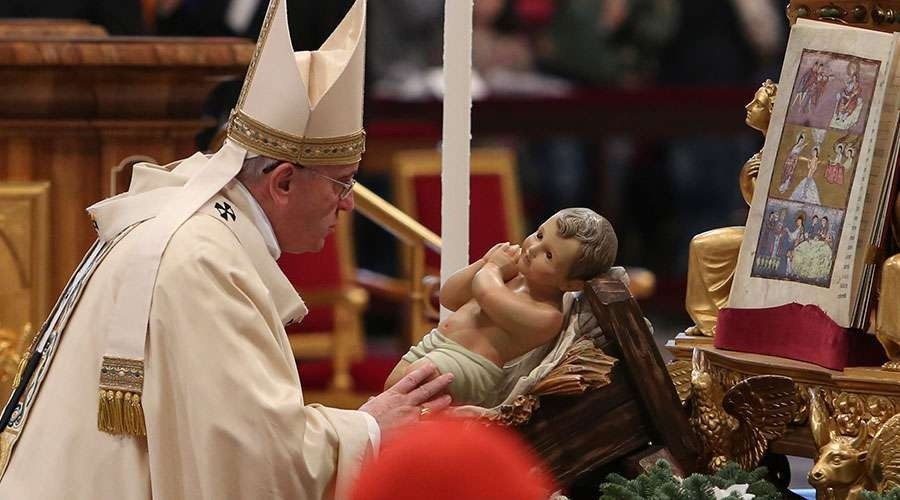 O PAPA FRANCISCO EM TEMPO NATALÍCIO