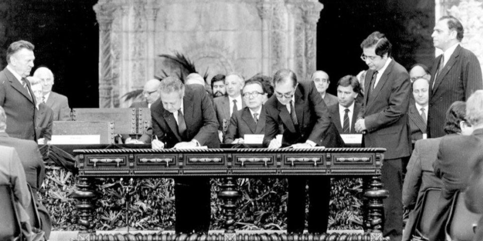 XXIV.  Democracia e opção europeia