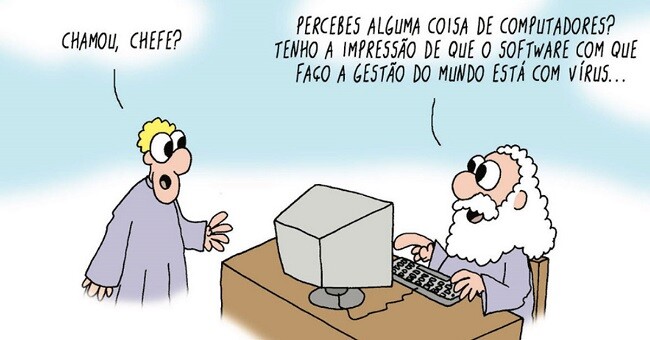 DEUS E A COMPANHIA DO GÁS