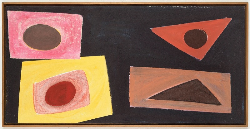 As pinturas das formas flutuantes de John McLean possuem um equilíbrio orgânico